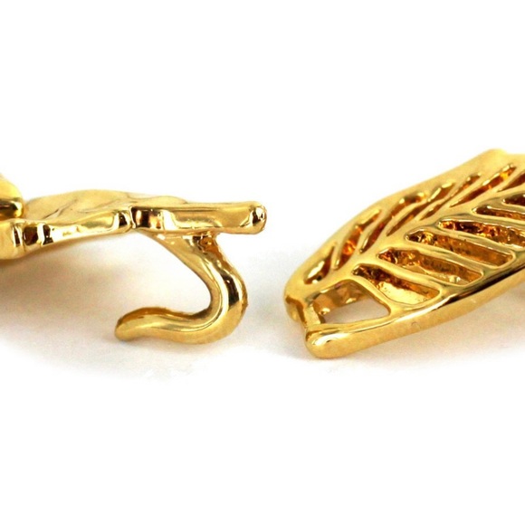 NWT Vintage Nolan Miller Leaf Foliage Collar Necklace - Picture 8 of 10